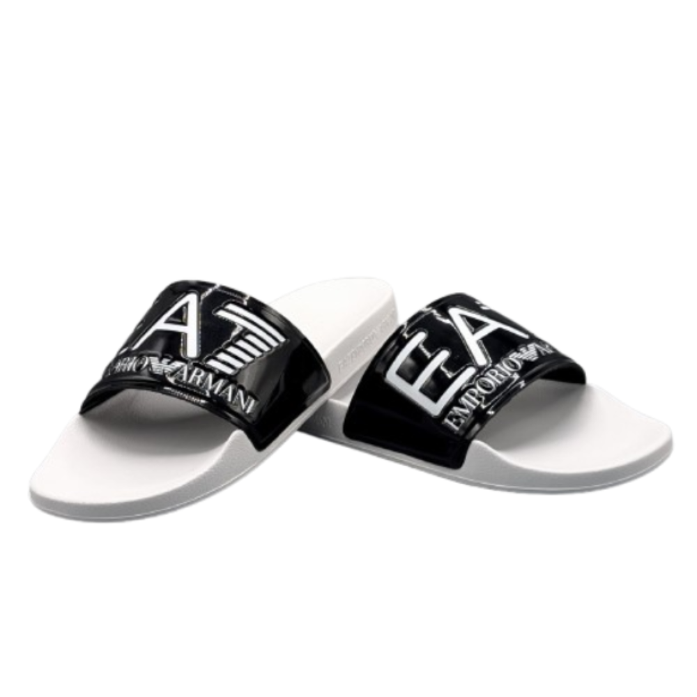 EMPORIO ARMANI SCARPE BEACHWEAR SLIDE  ORIGINAL ( MZ095 - FC079 )
